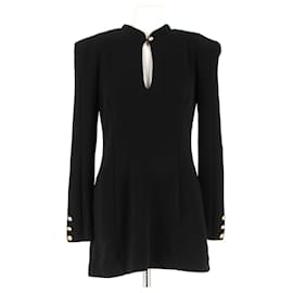 Balmain-BALMAIN Abiti T.fr 40 WOOL-Nero