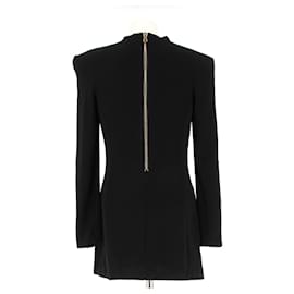 Balmain-BALMAIN Vestidos T.fr 40 Lana-Negro