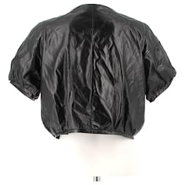 Miu Miu-MIU MIU  Jackets T.it 42 leather-Black