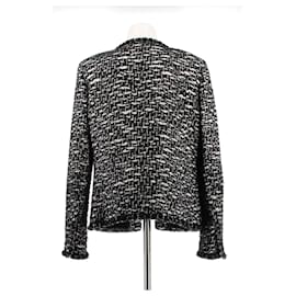 Chanel-CHANEL Giacche T.fr 42 WOOL-Nero