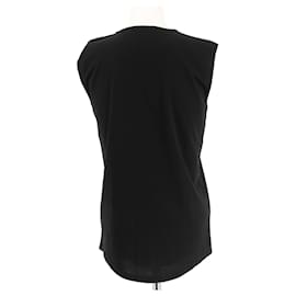 Balmain-BALMAIN Top T.fr 38 cotton-Nero