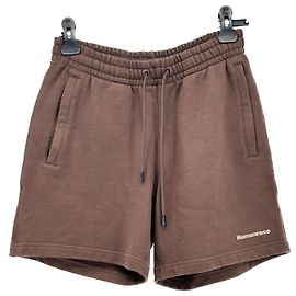 Calças Adidas T.International S Algodão Marrom