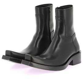 Balenciaga-BALENCIAGA  Boots T.eu 40 leather-Black