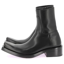 Balenciaga-BALENCIAGA Stiefel T.EU 40 Leder-Schwarz