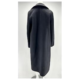 Louis Vuitton-LOUIS VUITTON  Coats T.fr 34 Wool-Black