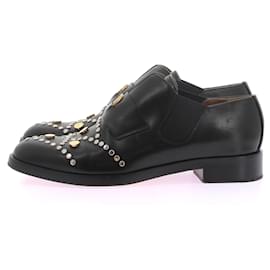 Chloé-CHLOE Stiefeletten T.EU 36.5 Leder-Schwarz