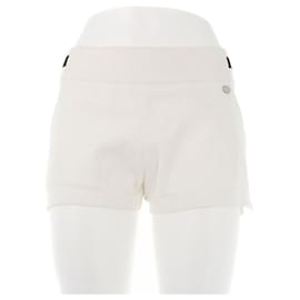 Chanel-CHANEL Pantalon T.fr 36 Viscose-Blanc