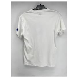 Louis Vuitton-LOUIS VUITTON Tops Camiseta.Internacional M Algodón-Blanco