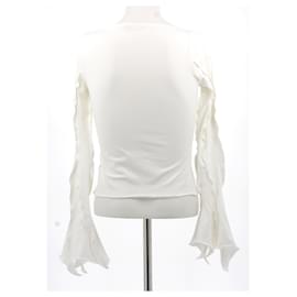 Autre Marque-NON SIGNE / UNSIGNED  Tops T.International M Polyester-White