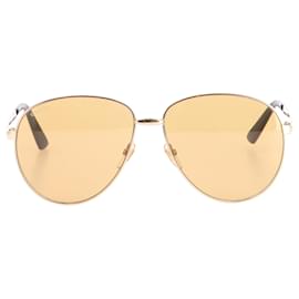 Gucci-GUCCI Sonnenbrille T.  Metall-Gelb