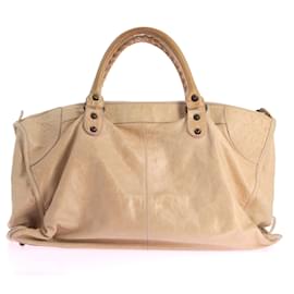 Balenciaga-BALENCIAGA  Handbags T.  leather-Beige