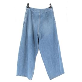The row-THE ROW  Trousers T.fr 34 cotton-Blue