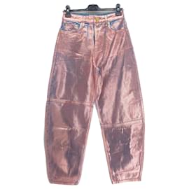 Ganni-GANNI Jeans-T.US 25 Baumwolle-Pink