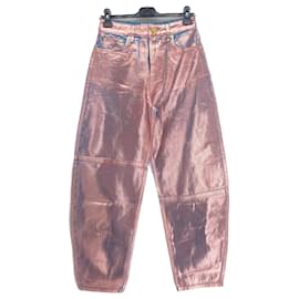 Ganni-GANNI  Jeans T.US 25 cotton-Pink