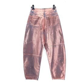 Ganni-Jean GANNI.US 25 cotton-Rose