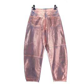 Ganni-GANNI  Jeans T.US 25 cotton-Pink