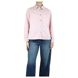 Weekend Max Mara Pink denim shacket - size UK 8 Pink