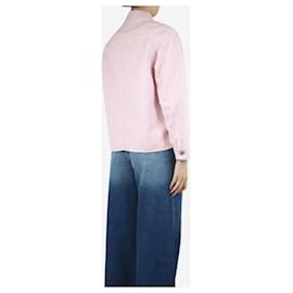 Weekend Max Mara-Barraca jeans rosa - tamanho UK 8-Rosa