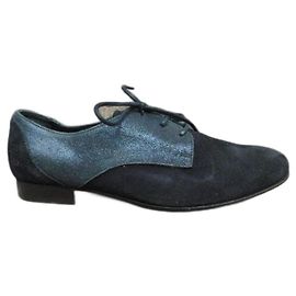 Derbies Minelli en cuir noir Noir
