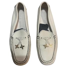 Louis Vuitton-Zapatos sin tacón-Blanco