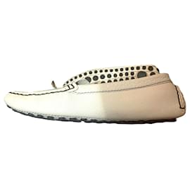 Louis Vuitton-Flats-White