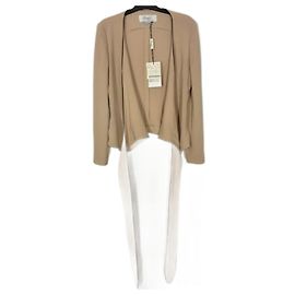 Giacca Max Mara Beige in Poliestere Beige