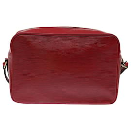 Louis Vuitton-LOUIS VUITTON Epi Trocadero 27 Bolsa de ombro vermelha M52317 Autenticação de LV 70926-Vermelho
