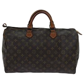 Louis Vuitton-Louis Vuitton Monogram Speedy 40 Hand Bag M41522 LV Auth 71106-Monogram