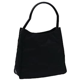 Prada-PRADA Shoulder Bag Nylon Black Auth 71353-Black