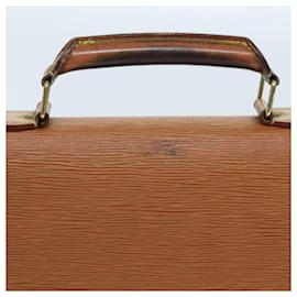 Louis Vuitton-LOUIS VUITTON Epi Serviette Conseiller Briefcase Brown M54423 LV Auth 71291-Brown