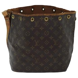 Louis Vuitton-LOUIS VUITTON Monogram Petit Noe Shoulder Bag M42226 LV Auth 71391-Monogram