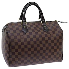 Louis Vuitton-LOUIS VUITTON Damier Ebene Speedy 30 Hand Bag N41364 LV Auth 70961-Other