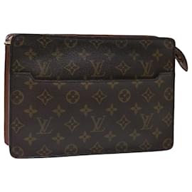 Louis Vuitton-LOUIS VUITTON Monogram Pochette Homme Clutch Bag M51795 Autenticação de LV 70900-Monograma