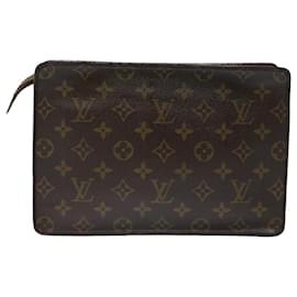 Louis Vuitton-LOUIS VUITTON Monogram Pochette Homme Clutch Bag M51795 LV Auth 70900-Monogram