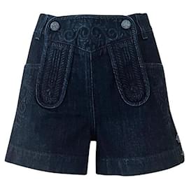 Chanel-Nouvelle piste de Paris / Salzbourg Short tyrolien-Bleu