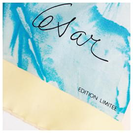 Louis Vuitton-LOUIS VUITTON Pañuelo de seda T.  Seda-Multicolor