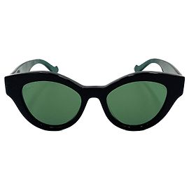 Gucci Óculos de sol GG Marmont acetato CAT verde Verde