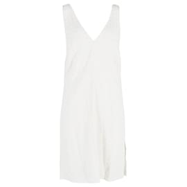 Reformation-Vestido Reformation com decote em V e costas baixas sem mangas em algodão esbranquiçado-Branco,Cru