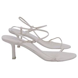Sandali The Row Bare in pelle bianca Bianco
