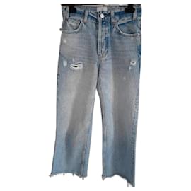 Anine Bing-Jeans-Hellblau