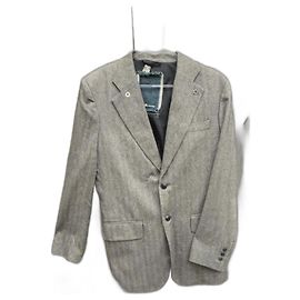 Autre Marque G Star Raw Jacket Grey Cotton Wool Grey