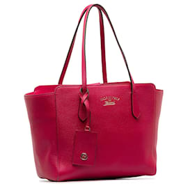 Gucci-Gucci Pink Medium Swing Tote-Pink,Andere
