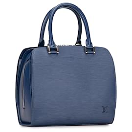 Louis Vuitton-Louis Vuitton Pont-Neuf Epi Bleu-Bleu