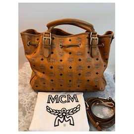 MCM-MCM Bucket bag-Cognac