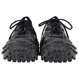 Balenciaga-Zapatillas Balenciaga Bouncer en Poliuretano Negro-Negro