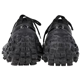 Balenciaga-Balenciaga Bouncer Sneakers in Black Polyurethane-Black