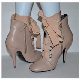 Ermanno Scervino-ankle boots-Pink