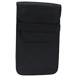 Louis Vuitton-LOUIS VUITTON Damier Infini iPhone Case Onyx N63110 LV Auth 70940-Other