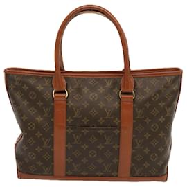Louis Vuitton-LOUIS VUITTON Monogram Sac Weekend PM Tote Bag M42425 LV Aut 71099-Monogramma