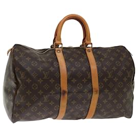 Louis Vuitton-Louis Vuitton-Monogramm Keepall 45 Boston Bag M.41428 LV Auth yk11714-Monogramm